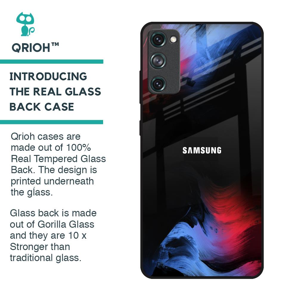 Fine Art Wave Glass Case for Samsung Galaxy S20 FE