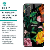 Flowers & Butterfly Glass Case for Samsung Galaxy S20 FE