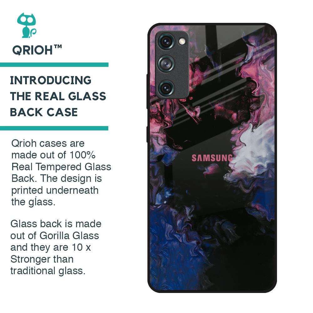 Smudge Brush Glass case for Samsung Galaxy S20 FE