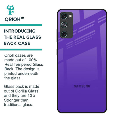 Amethyst Purple Glass Case for Samsung Galaxy S20 FE