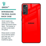 Blood Red Glass Case for Samsung Galaxy S20 FE