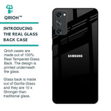 Jet Black Glass Case for Samsung Galaxy S20 FE