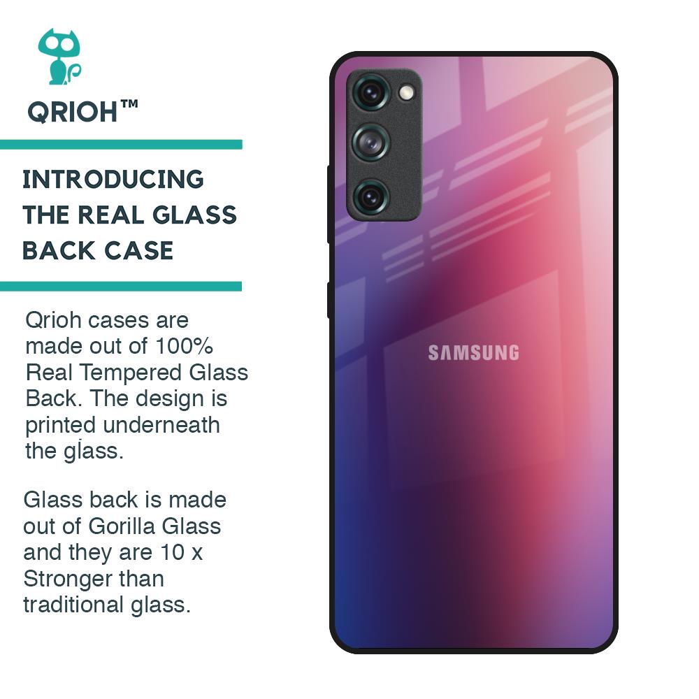 Multi Shaded Gradient Glass Case for Samsung Galaxy S20 FE