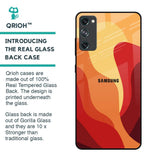 Magma Color Pattern Glass Case for Samsung Galaxy S20 FE