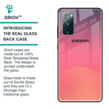Sunset Orange Glass Case for Samsung Galaxy S20 FE