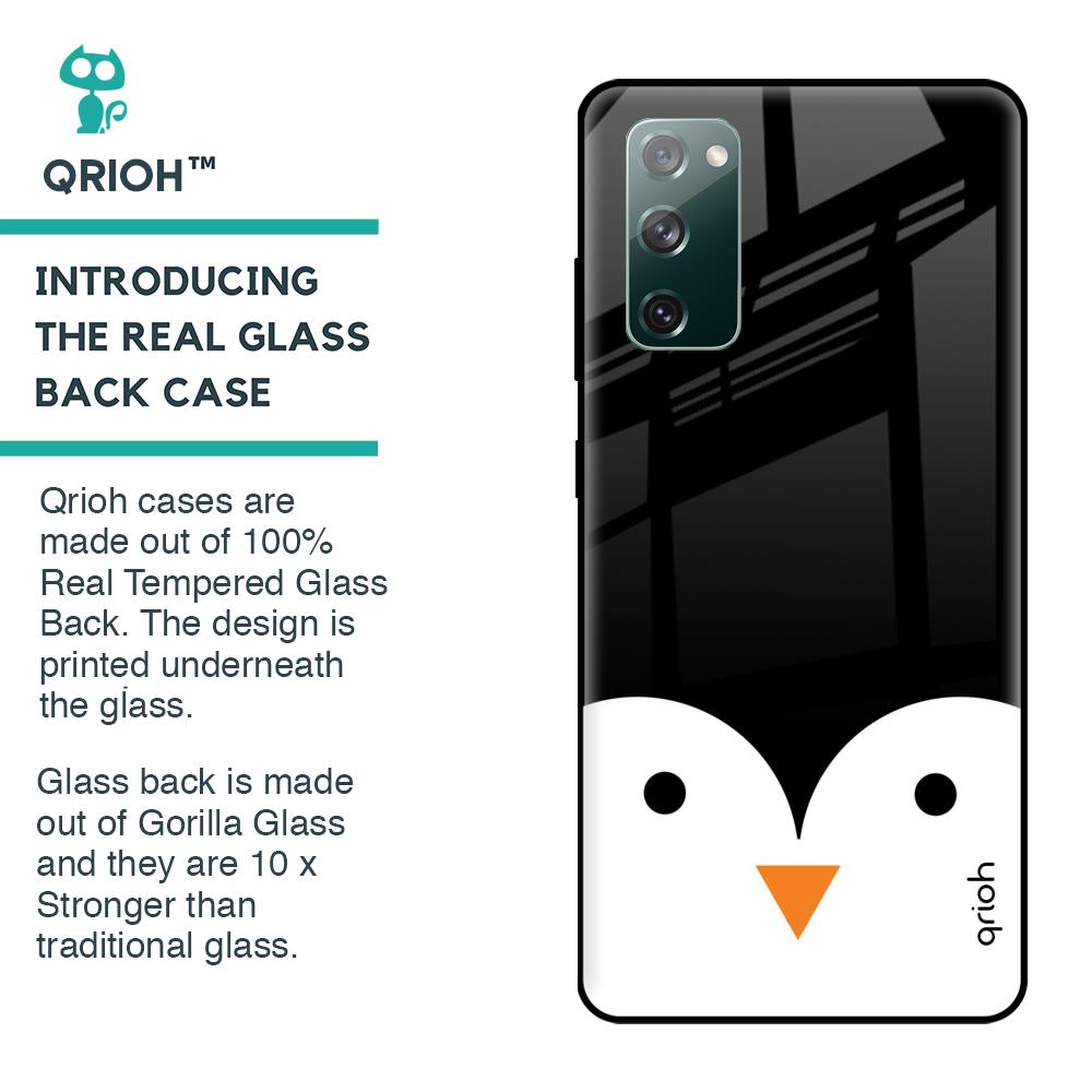 Cute Penguin Glass Case for Samsung Galaxy S20 FE