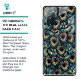 Peacock Feathers Glass case for Samsung Galaxy S20 FE