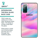 Colorful Waves Glass case for Samsung Galaxy S20 FE