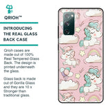 Balloon Unicorn Glass case for Samsung Galaxy S20 FE
