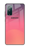 Sunset Orange Samsung Galaxy S20 FE Glass Cases & Covers Online