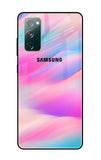 Colorful Waves Samsung Galaxy S20 FE Glass Cases & Covers Online