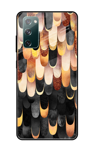 Bronze Abstract Samsung Galaxy S20 FE Glass Cases & Covers Online
