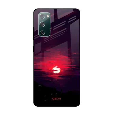 Morning Red Sky Samsung Galaxy S20 FE Glass Cases & Covers Online