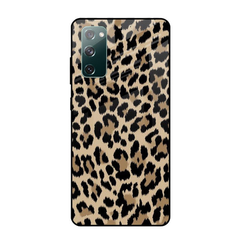 Leopard Seamless Samsung Galaxy S20 FE Glass Cases & Covers Online