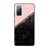 Marble Texture Pink Samsung Galaxy S20 FE Glass Cases & Covers Online