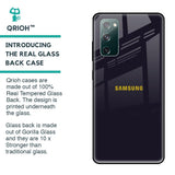Deadlock Black Glass Case For Samsung Galaxy S20 FE