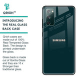 Hunter Green Glass Case For Samsung Galaxy S20 FE