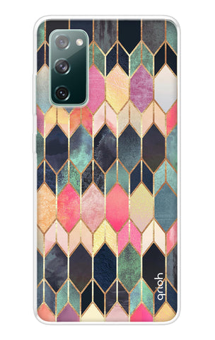 Shimmery Pattern Samsung Galaxy S20 FE Back Cover
