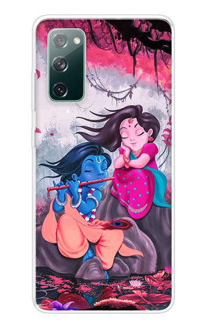 Radha Krishna Art Samsung Galaxy S20 FE Back Cover