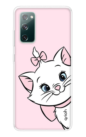 Cute Kitty Samsung Galaxy S20 FE Back Cover