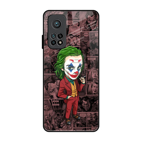Joker Cartoon Xiaomi Mi 10T Pro Glass Back Cover Online