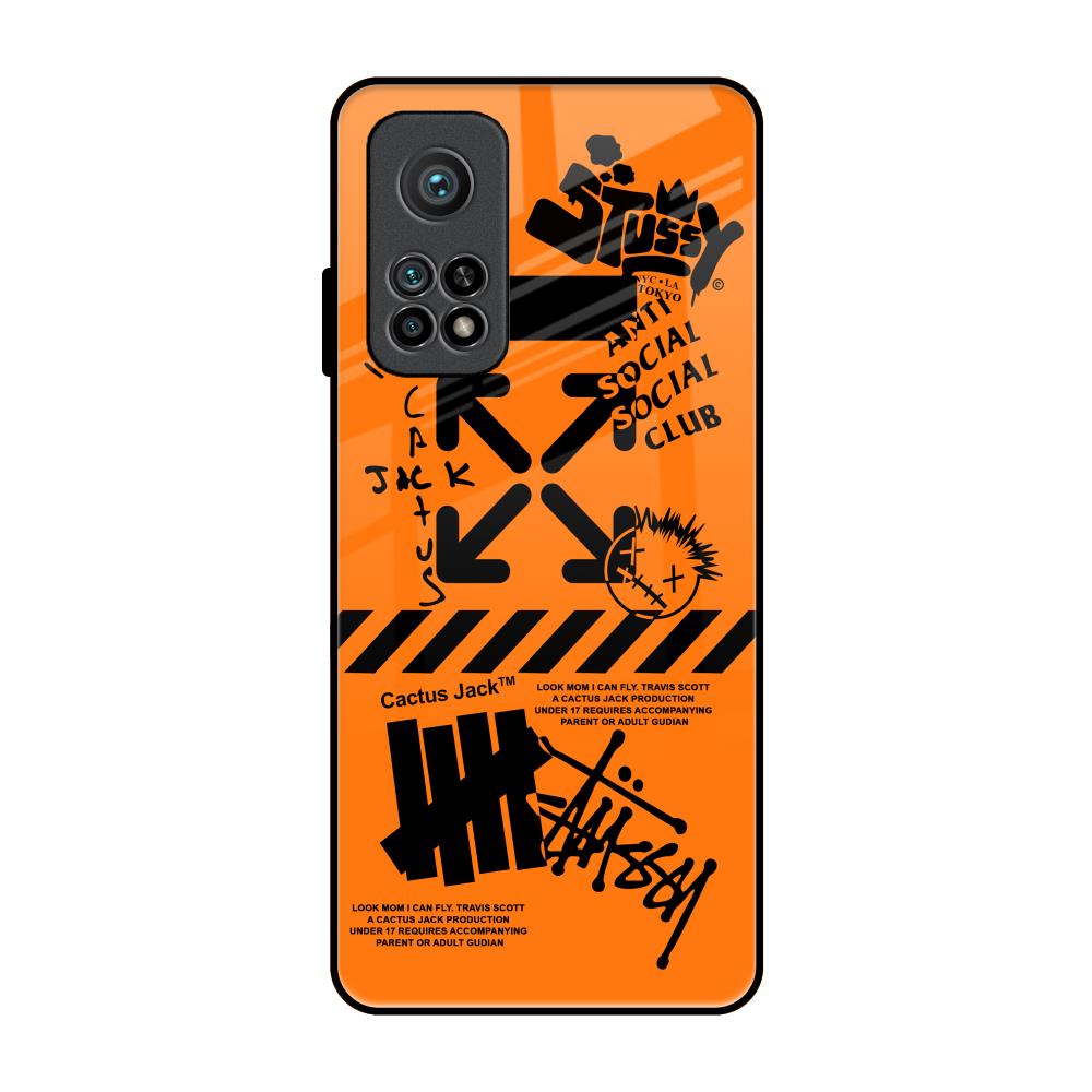 Anti Social Club Xiaomi Mi 10T Pro Glass Back Cover Online