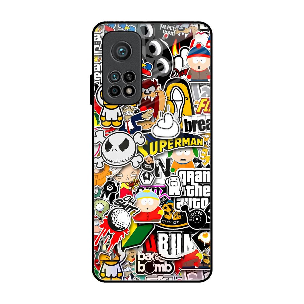 Boosted Xiaomi Mi 10T Pro Glass Back Cover Online