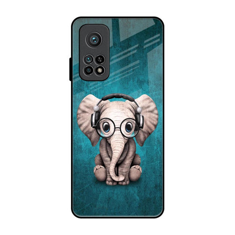 Adorable Baby Elephant Xiaomi Mi 10T Pro Glass Back Cover Online