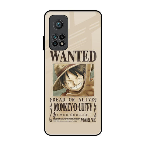 Luffy Wanted Xiaomi Mi 10T Pro Glass Back Cover Online