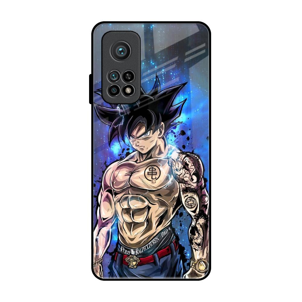 Branded Anime Xiaomi Mi 10T Pro Glass Back Cover Online