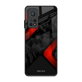 Modern Camo Abstract Xiaomi Mi 10T Pro Glass Back Cover Online