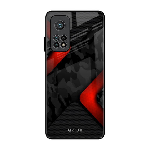 Modern Camo Abstract Xiaomi Mi 10T Pro Glass Back Cover Online