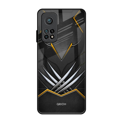 Black Warrior Xiaomi Mi 10T Pro Glass Back Cover Online
