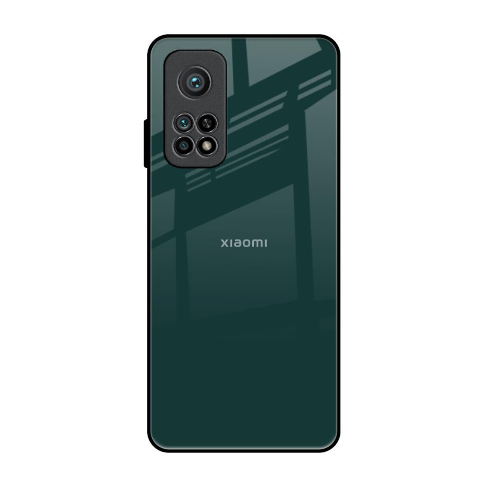 Olive Xiaomi Mi 10T Pro Glass Back Cover Online