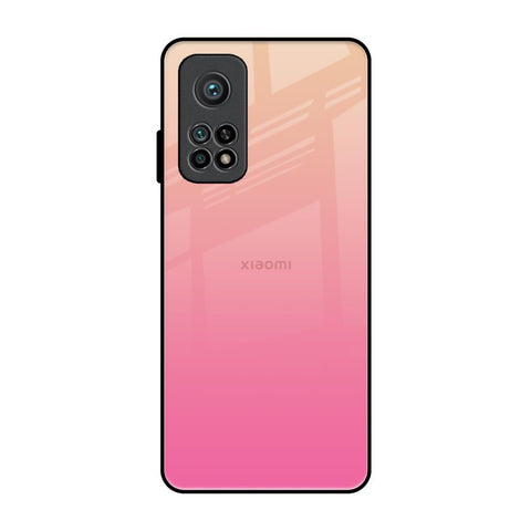 Pastel Pink Gradient Xiaomi Mi 10T Pro Glass Back Cover Online