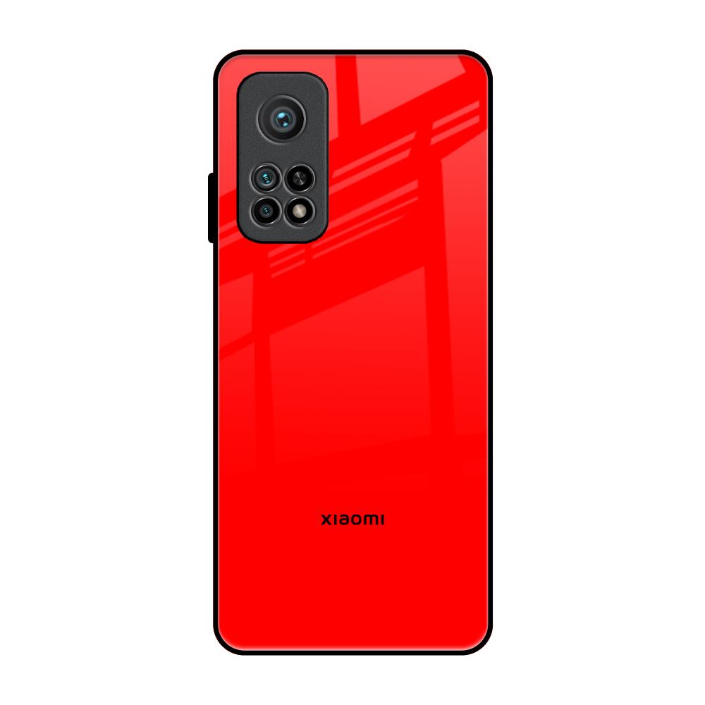 Xiaomi Redmi Note Case Mi 10 T Blood Red Glass Case For Xiaomi Mi