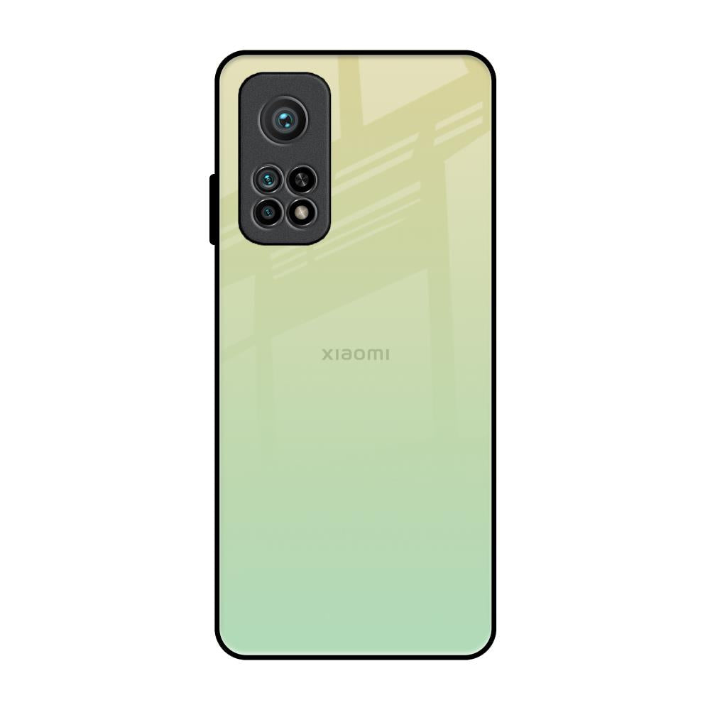 Mint Green Gradient Xiaomi Mi 10T Pro Glass Back Cover Online