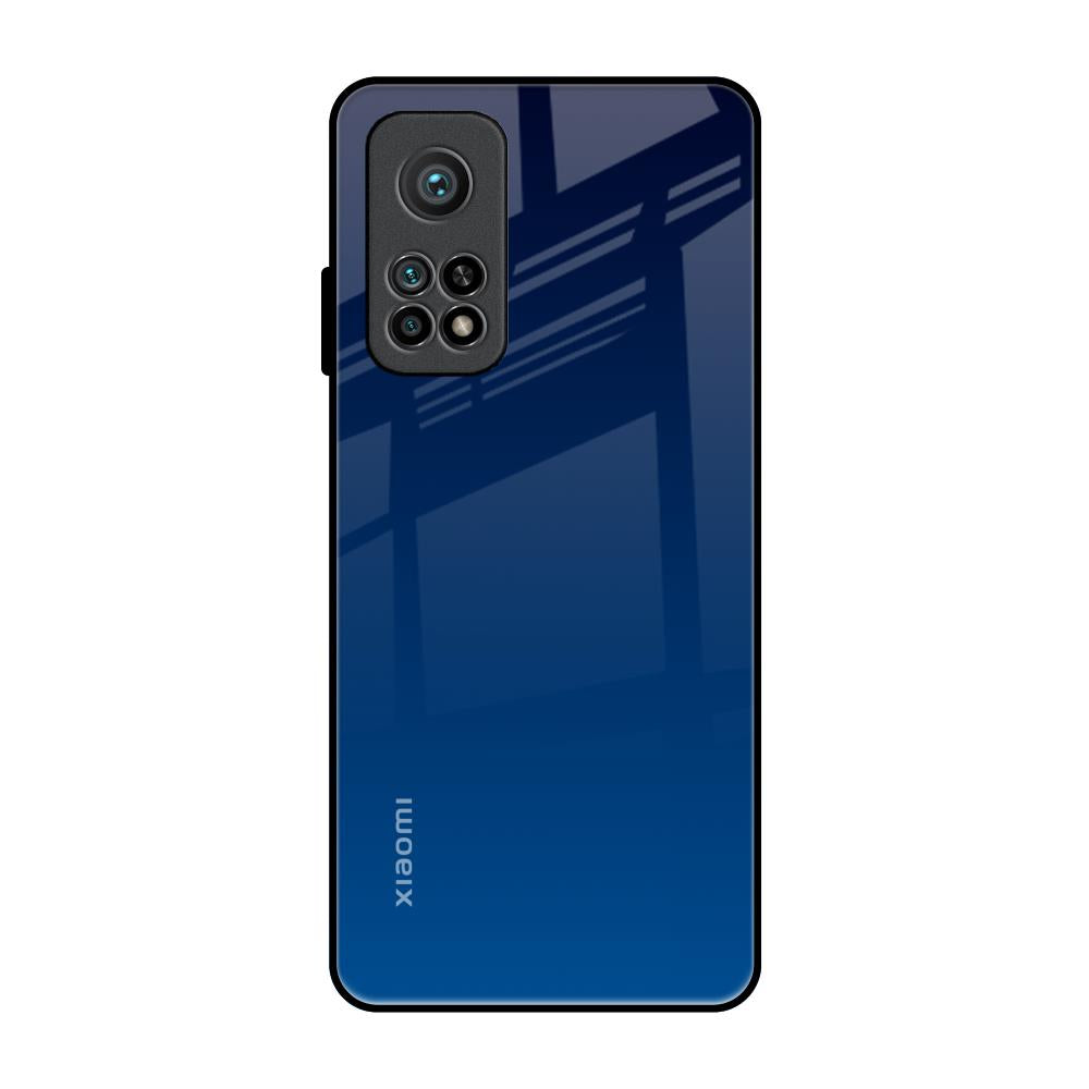 Very Blue Xiaomi Mi 10T Pro Glass Back Cover Online