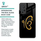 Luxury Fashion Initial Glass Case for Xiaomi Mi 10T Pro