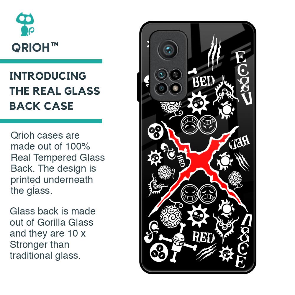 Red Zone Glass Case for Xiaomi Mi 10T Pro