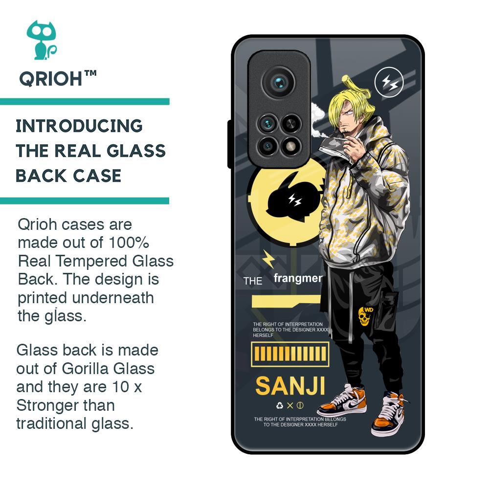 Cool Sanji Glass Case for Xiaomi Mi 10T Pro