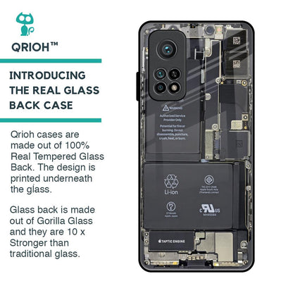 Skeleton Inside Glass Case for Xiaomi Mi 10T Pro