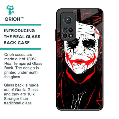 Life In Dark Glass Case For Xiaomi Mi 10T Pro