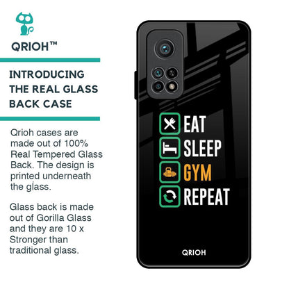 Daily Routine Glass Case for Xiaomi Mi 10T Pro