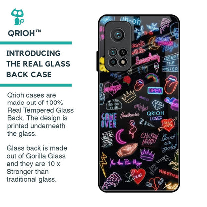 Accept The Mystery Glass Case for Xiaomi Mi 10T Pro