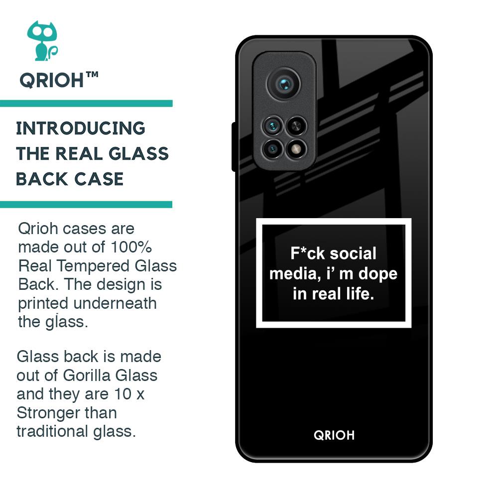 Dope In Life Glass Case for Xiaomi Mi 10T Pro