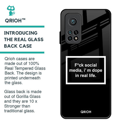 Dope In Life Glass Case for Xiaomi Mi 10T Pro