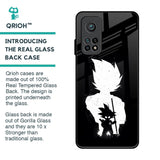 Monochrome Goku Glass Case for Xiaomi Mi 10T Pro