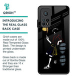 Luffy Line Art Glass Case for Xiaomi Mi 10T Pro