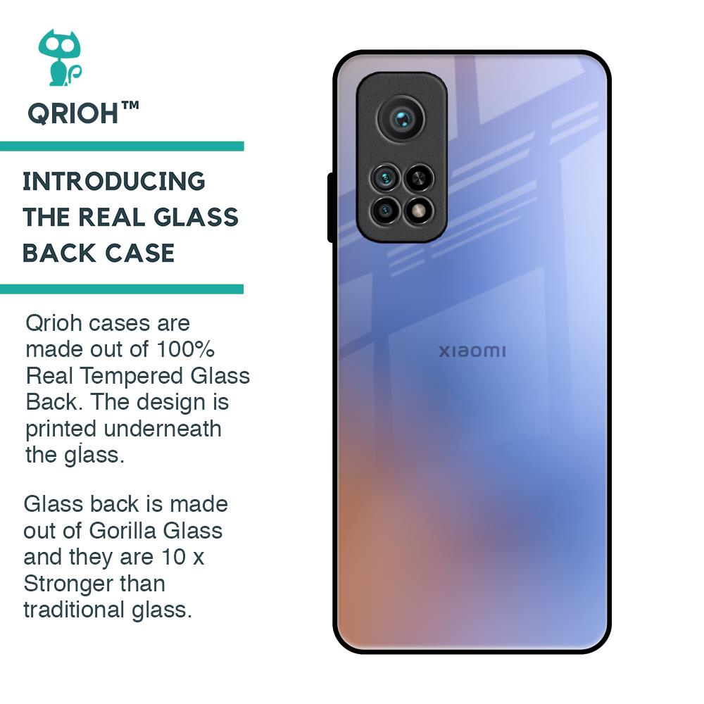 Blue Aura Glass Case for Xiaomi Mi 10T Pro